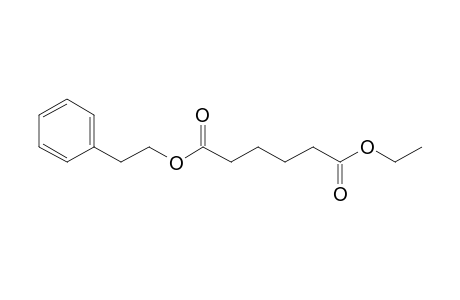 Adipic acid, ethyl 2-phenylethyl ester