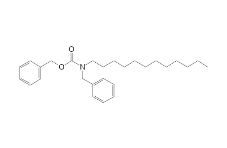 Carbonic acid, monoamide, N-benzyl-N-dodecyl-, benzyl ester