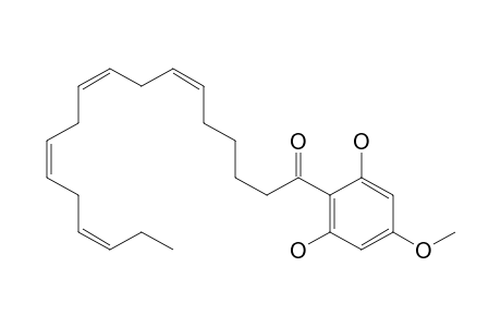 (6Z,9Z,12Z,15Z)-1-(2,6-dihydroxy-4-methoxy-phenyl)octadeca-6,9,12,15-tetraen-1-one