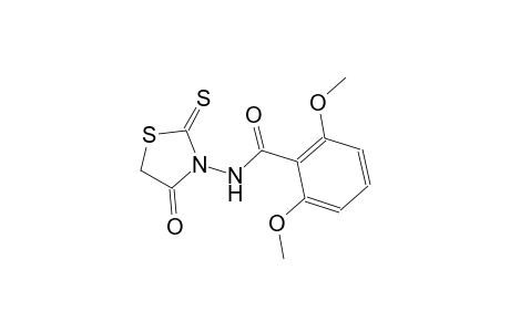 2,6-dimethoxy-N-(4-oxo-2-thioxo-1,3-thiazolidin-3-yl)benzamide