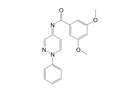 Benzamide, 3,5-dimethoxy-N-(1-phenyl-4(1H)-pyridazinylidene)-