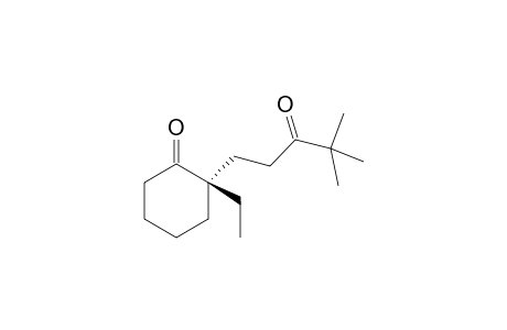 (2S)-2-(4',4'-Dimethyl-3'-oxopentyl)-2-ethylcyclohexan-1-one