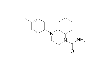 8-Methyl-1,2,3a,4,5,6-hexahydro-3H-pyrazino[3,2,1-jk]carbazole-3-carboxamide