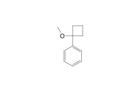 1-Methoxy-1-phenylcyclobutane