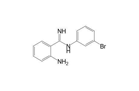 2-Amino-N-(3-bromophenyl)benzamidine