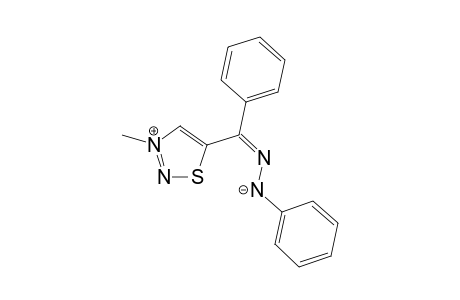 3-Methyl-1,2,3-thiadiazolium-5-(A-phenylazo)benzylide