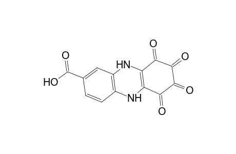 2-Phenazinecarboxylic acid, 6,9-dihydro-7,8-dihydroxy-6,9-dioxo-