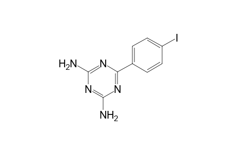 6-(4-iodophenyl)-1,3,5-triazine-2,4-diamine