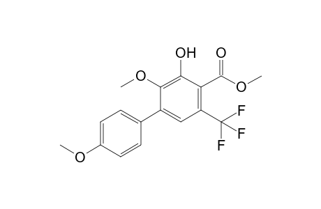 3-Hydroxy-2,4'-dimethoxy-5-(trifluoromethyl)-biphenyl-4-carboxylic acid methyl ester