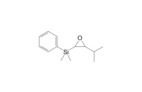 (1RS,2SR)-1-Dimethyl(phenyl)silyl-3-methyl-1,2-epoxybutane