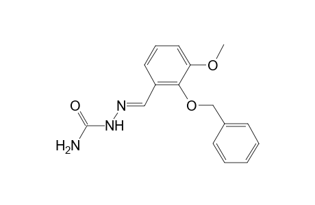 2-(Benzyloxy)-3-methoxybenzaldehyde semicarbazone