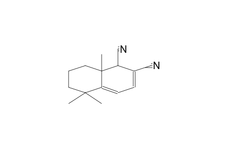 1,2-NAPHTHALENEDICARBONITRILE, 1,5,6,7,8,8A-HEXAHYDRO-5,5,8A-TRIMETHYL-