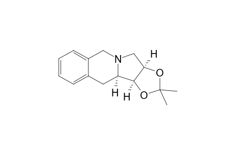 (1S,2R,10aR)-1,2-(Isopropylidenedioxy)-1,2,3,5,10,10a-hexahydrobenzo[f]indolizine