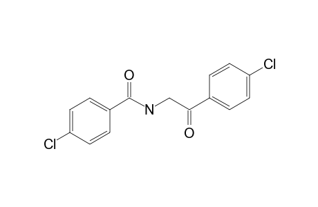 4-Chloro-N-[2-(4-chlorophenyl)-2-oxoethyl]benzamide