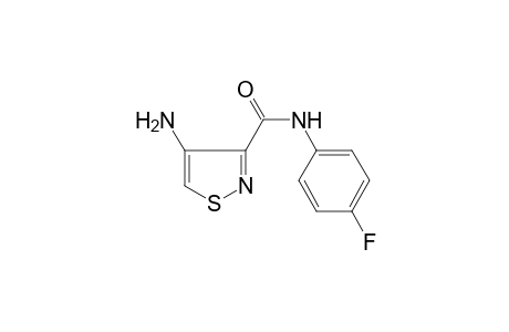 4-Amino-N-(4-fluorophenyl)-3-isothiazolecarboxamide