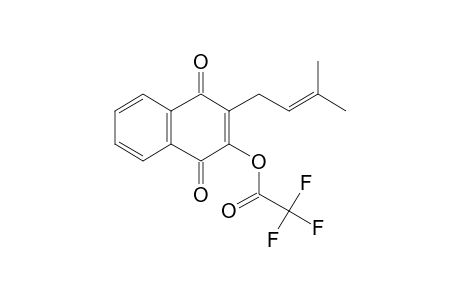 Lapachol, trifluoroacetate