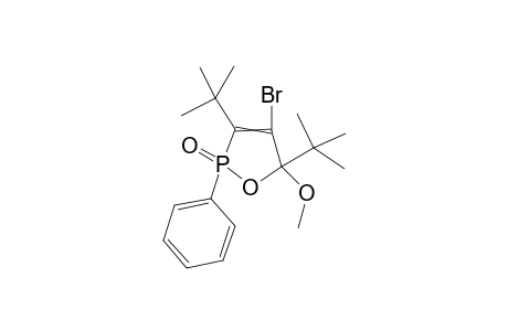 4-BROMO-3,5-DI-TERT.-BUTYL-5-METHOXY-2-PHENYL-1,2-OXAPHOSPHOL-3-ENE-2-OXIDE