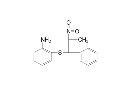 o-{[alpha-(1-NITROETHYL)BENZYL]THIO}ANILINE