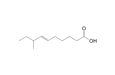 (E)-8-Methyl-6-decenoic acid