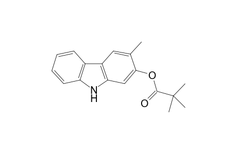 3-Methyl-2-pivaloyloxy-9H-carbazole