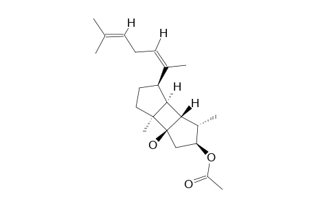 (2S,13Z)-2-acetoxyspata-13(15),17-dien-10-ol