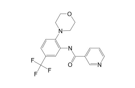 N-(2-Morpholin-4-yl-5-trifluoromethyl-phenyl)-nicotinamide