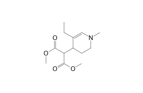 1-Methyl-3-ethyl-4-(2'-dimethyl-malonyl)-2-piperideine