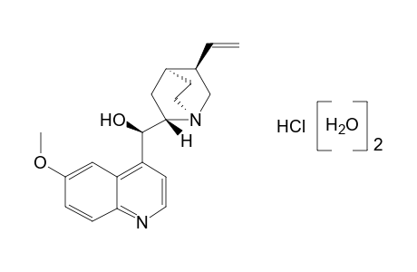 Quinine monohydrochloride dihydrate