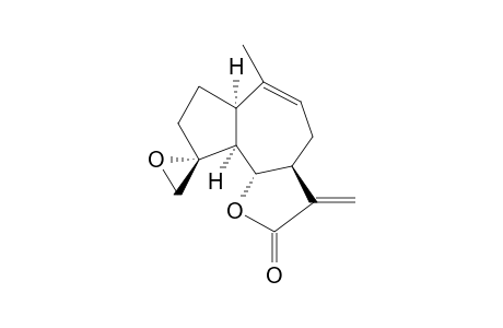 1-alpha-H,5-alpha-H-GUAI-9,11(13)-DIEN-12,6-alpha-OLIDE,4-alpha,15-EPOXY