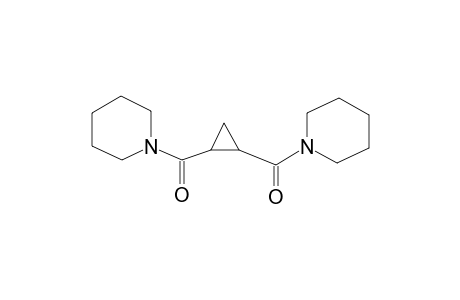 Cyclopropane-1,2-dicarboxylic acid dipiperidide