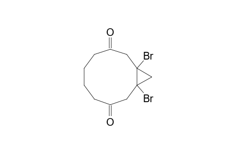 1,10-DIBROMOBICYCLO-[8.1.0]-UNDECANE-3,8-ONE