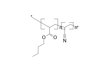 Poly(butyl acrylate-co-acrylonitrile)