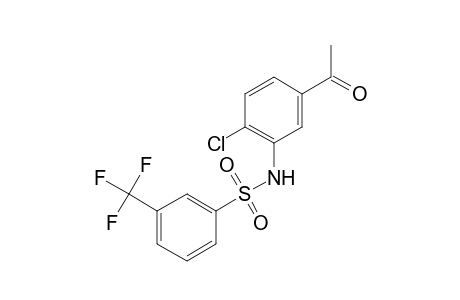 5'-acetyl-2'-chloro-alpha,alpha,alpha-trifluoro-m-toluenesulfonanllide