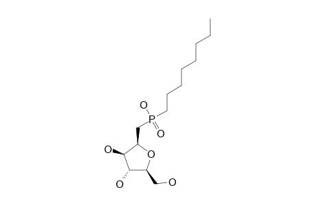 1-(OCTYL)-2,5-ANHYDROGLUCITYL-PHOSPHINIC-ACID