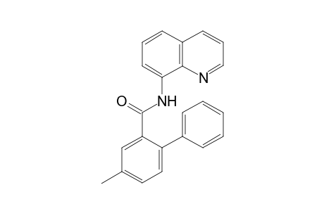 4-methyl-N-(quinolin-8-yl)-[1,1'-biphenyl]-2-carboxamide