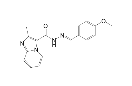 (4'-methoxybenzylidene)-2-methyl-imidazo[1,2-a]pyridin-3-carbohydrazide