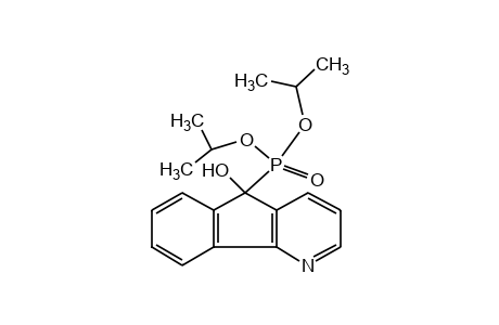 (5-hydroxy-5H-indeno[1,2-b]pyridin-5-yl)phosphonic acid, diisopropyl ester