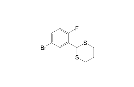 2-(5-bromo-2-fluorophenyl)-1,3-dithiane