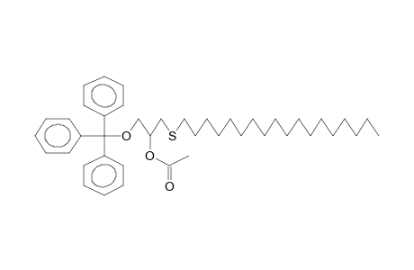 1-OCTADECYLTHIO-3-TRITYLOXY-2-PROPANOL ACETATE