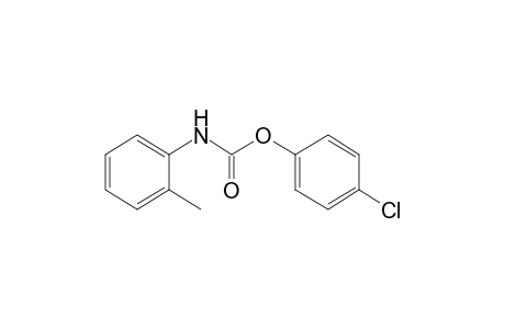 o-methylcarbanilic acid, p-chlorophenyl ester