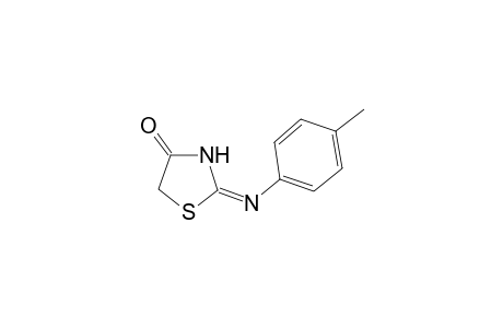 (2Z)-2-[(4-methylphenyl)imino]-1,3-thiazolidin-4-one
