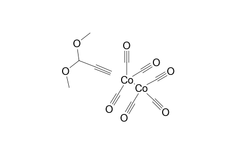 Hexacarbonyl.mu.-{.eta.(4)-[3,3-dimethoxypropyne]}dicobalt