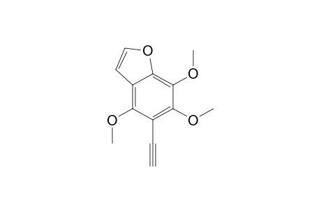5-Ethynyl-4,6,7-trimethoxybenzofuran
