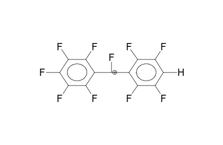 4-HYDRO-PERFLUORO-DIPHENYLMETHYL CATION