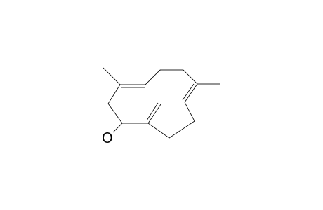 GIBBEROSIN-N;9-HYDROXY-13-NORHUMULENE-1E,4E,8(14)-TRIENE