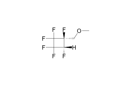 TRANS-1-METHOXYMETHYL-2H-HEXAFLUOROCYCLOBUTANE