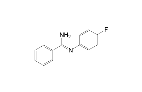 (Z)-N-(4-Fluorophenyl)benzamidine