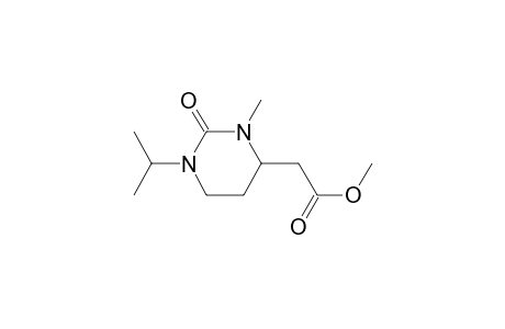 1-Isopropyl-3-methyl-4-methoxycarbonylmethyl-3,4,5,6-tetrahydro-2(1H)-pyrimidone