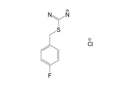 2-(p-fluorobenzyl)-2-thiopseudourea, monohydrochloride