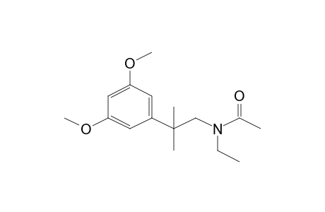 N-[2-(3,5-Dimethoxy-phenyl)-2-methyl-propyl]-N-ethyl-acetamide